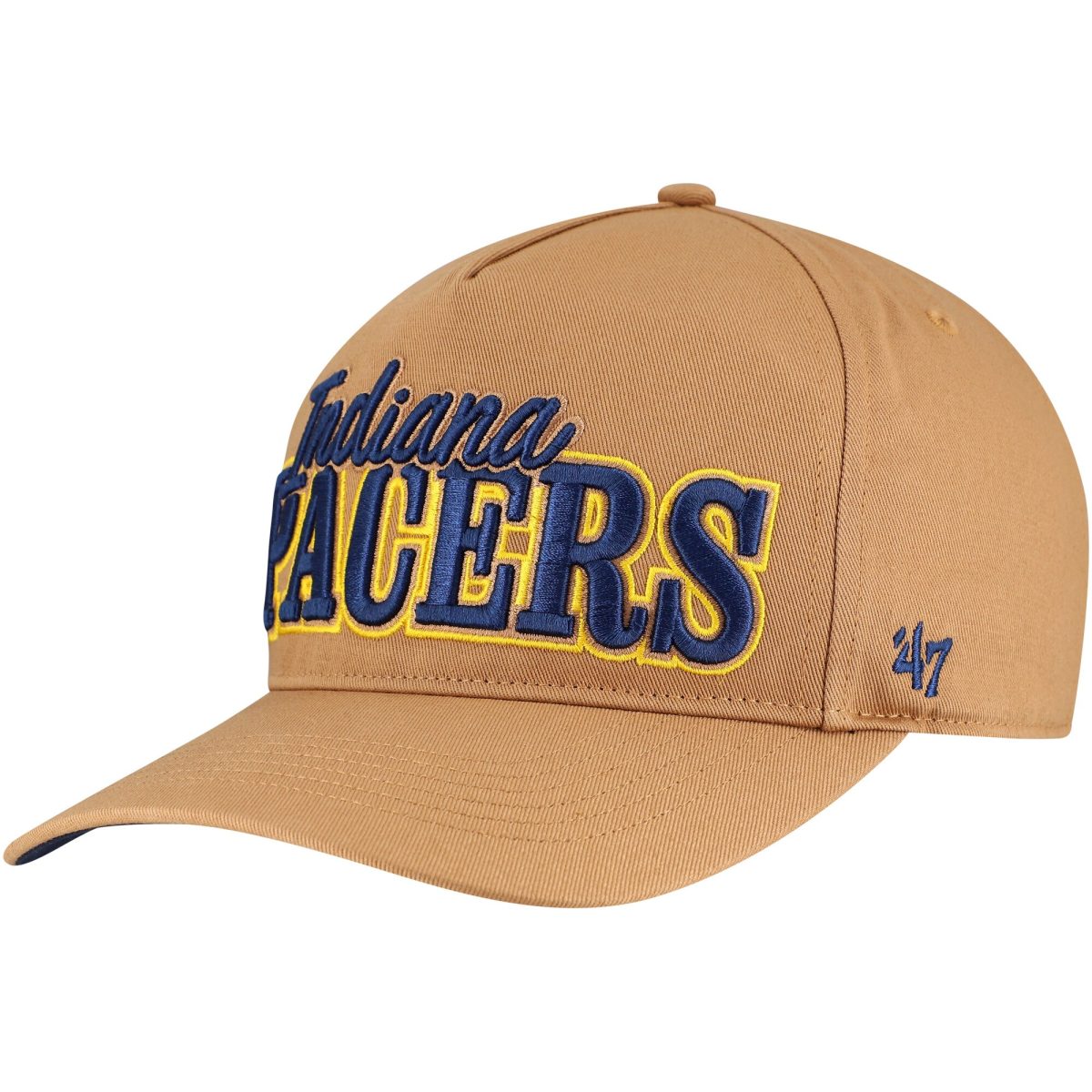 NBA men8217s indiana pacers 821747 tan barnes hitch adjustable hat Collection - Official Jerseys & Hats | NBA Store