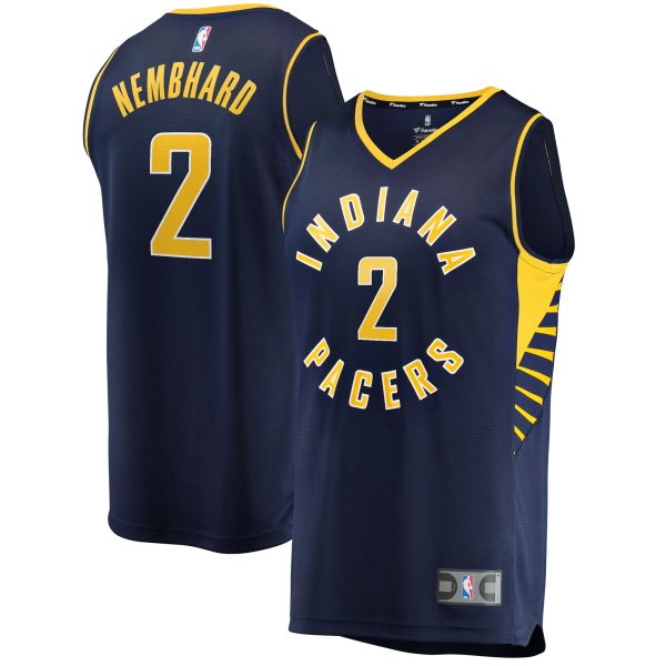 NBA men8217s indiana pacers andrew nembhard fanatics navy fast break replica jersey – icon edition Collection - Official Jerseys & Hats | NBA Store