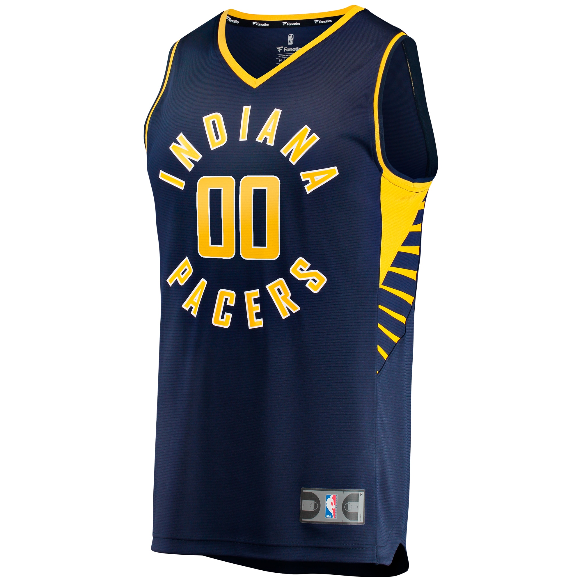 NBA men8217s indiana pacers fanatics navy fast break custom replica jersey – icon edition Collection - Official Jerseys & Hats | NBA Store