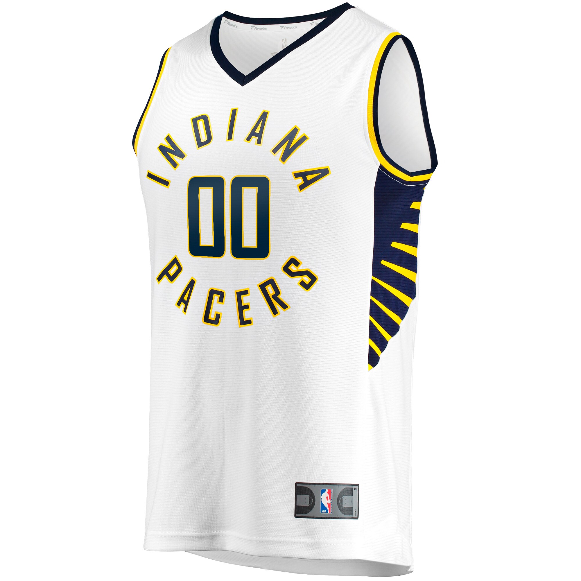 NBA men8217s indiana pacers fanatics white fast break custom replica jersey – association edition Collection - Official Jerseys & Hats | NBA Store