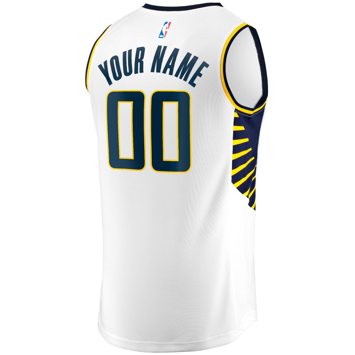 NBA men8217s indiana pacers fanatics white fast break custom replica jersey – association edition Collection - Official Jerseys & Hats | NBA Store