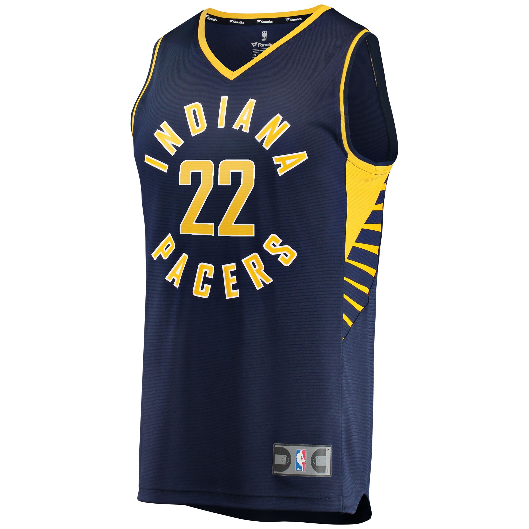 NBA men8217s indiana pacers isaiah jackson fanatics navy fast break replica player jersey – icon edition Collection - Official Jerseys & Hats | NBA Store