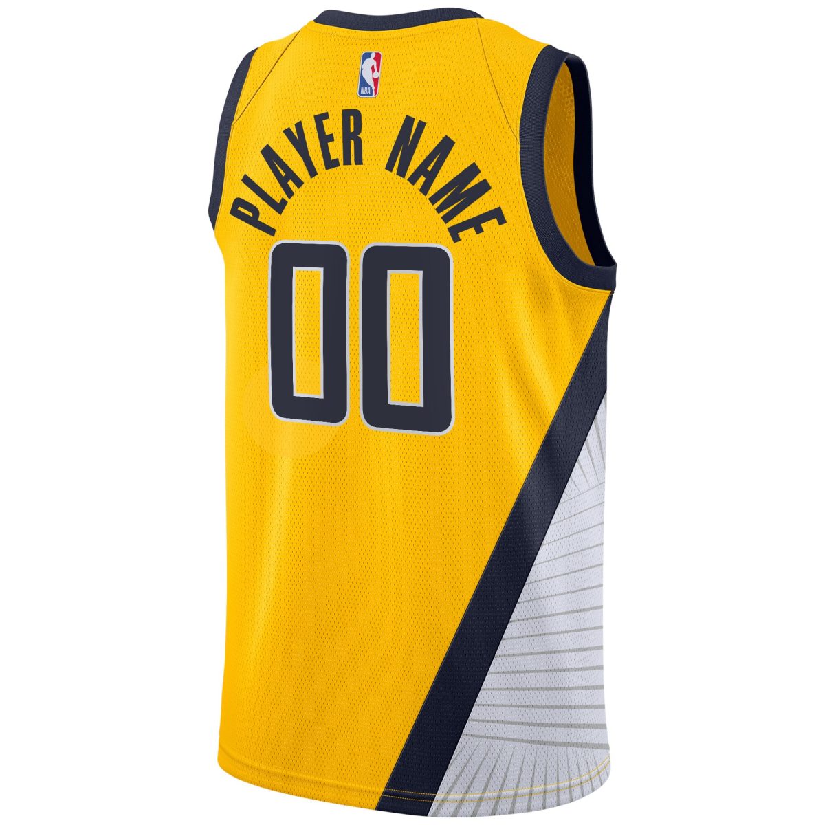 NBA men8217s indiana pacers jordan brand gold swingman custom jersey – statement edition Collection - Official Jerseys & Hats | NBA Store