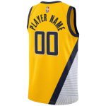 NBA men8217s indiana pacers jordan brand gold swingman custom jersey – statement edition Collection - Official Jerseys & Hats | NBA Store