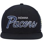 NBA men8217s indiana pacers mitchell amp ness black hardwood classics script 2.0 snapback hat Collection - Official Jerseys & Hats | NBA Store