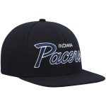 NBA men8217s indiana pacers mitchell amp ness black hardwood classics script 2.0 snapback hat Collection - Official Jerseys & Hats | NBA Store