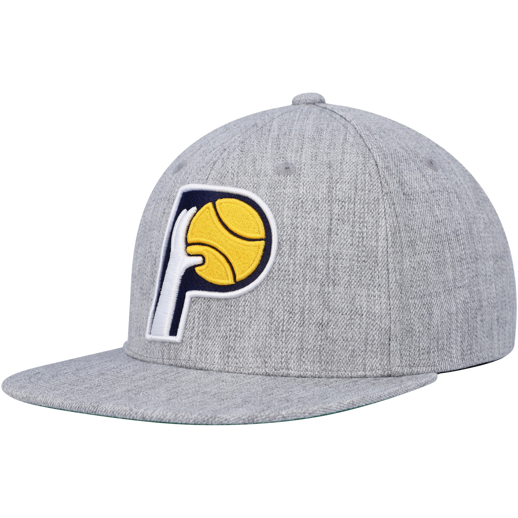 NBA men8217s indiana pacers mitchell amp ness heather gray hardwood classics 2.0 snapback hat Collection - Official Jerseys & Hats | NBA Store