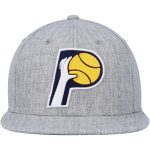 NBA men8217s indiana pacers mitchell amp ness heather gray hardwood classics 2.0 snapback hat Collection - Official Jerseys & Hats | NBA Store
