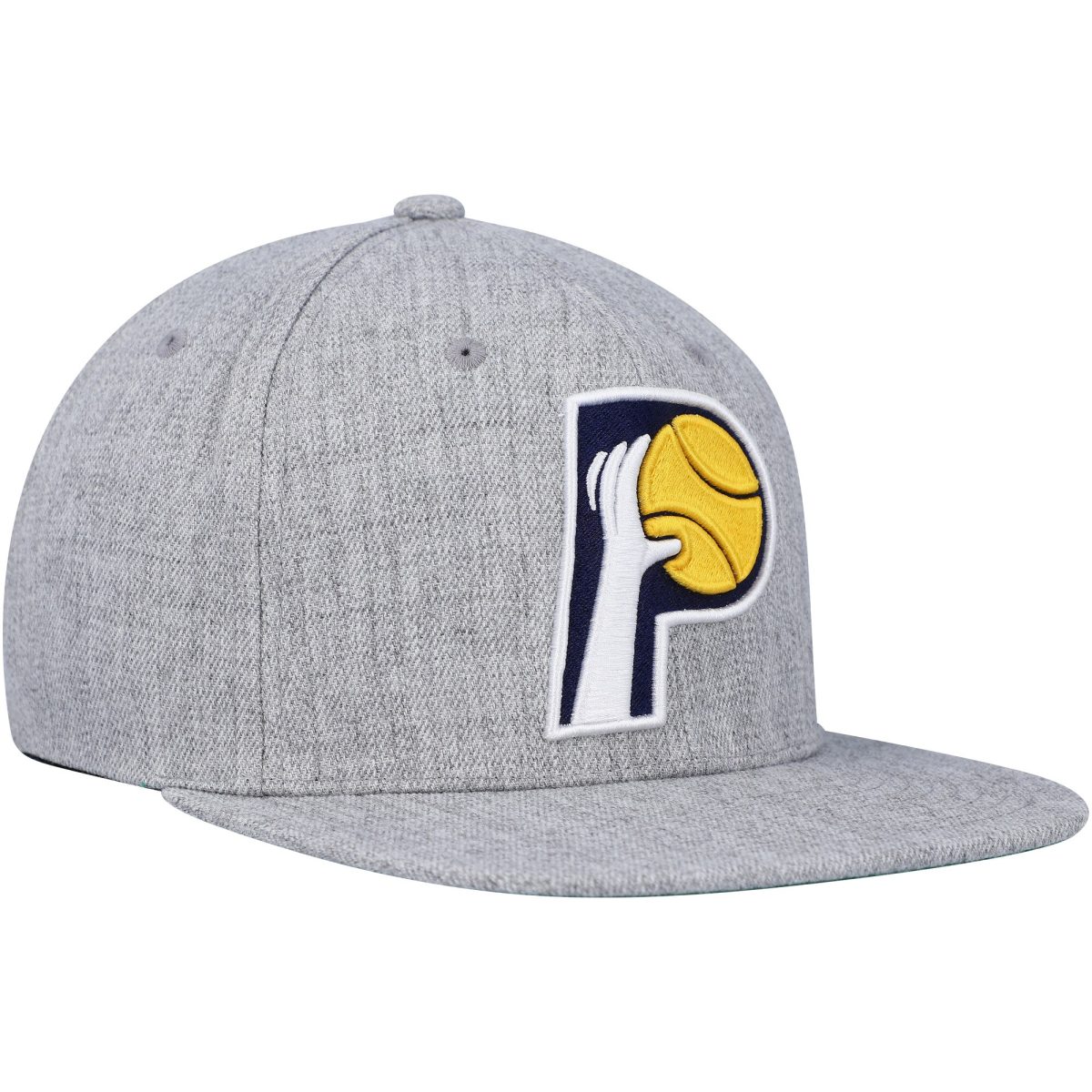 NBA men8217s indiana pacers mitchell amp ness heather gray hardwood classics 2.0 snapback hat Collection - Official Jerseys & Hats | NBA Store
