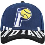 NBA men8217s indiana pacers mitchell amp ness navyblack underarch two-tone pro crown snapback hat Collection - Official Jerseys & Hats | NBA Store