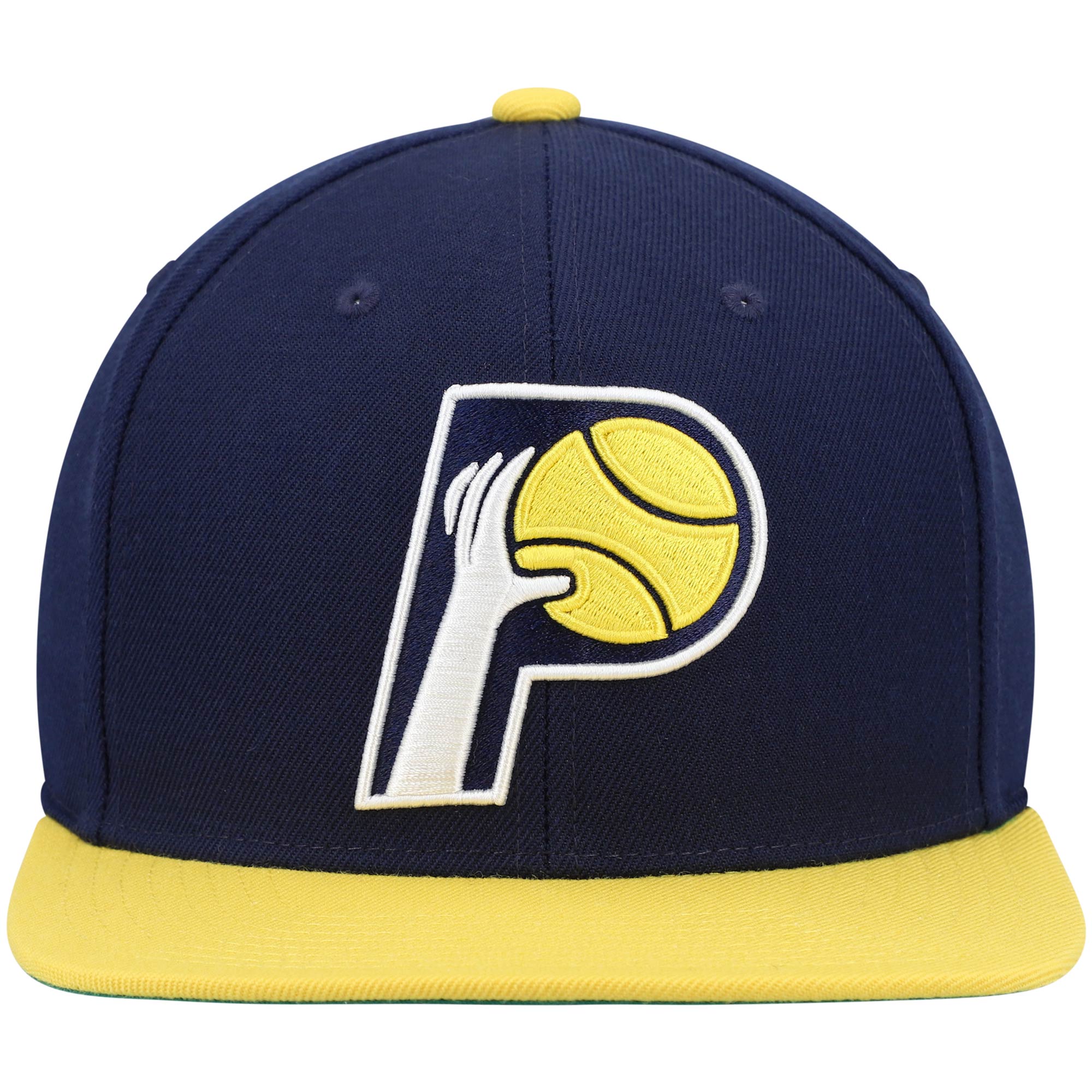 NBA men8217s indiana pacers mitchell amp ness navygold hardwood classics team two-tone 2.0 snapback hat Collection - Official Jerseys & Hats | NBA Store