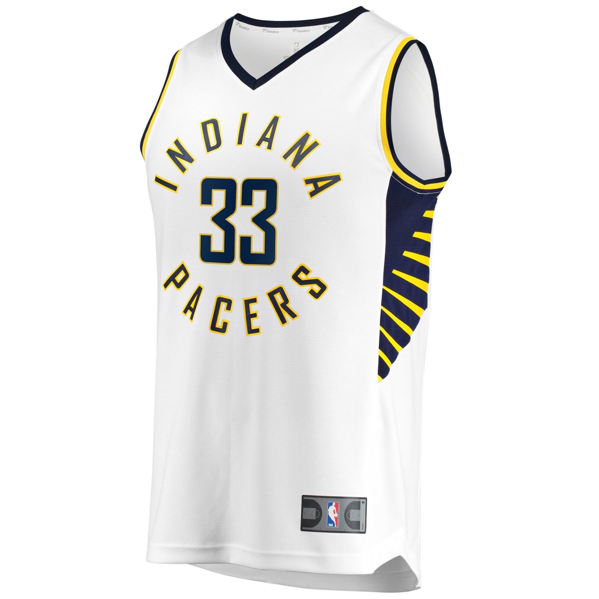 NBA men8217s indiana pacers myles turner fanatics white fast break replica jersey – association edition Collection - Official Jerseys & Hats | NBA Store