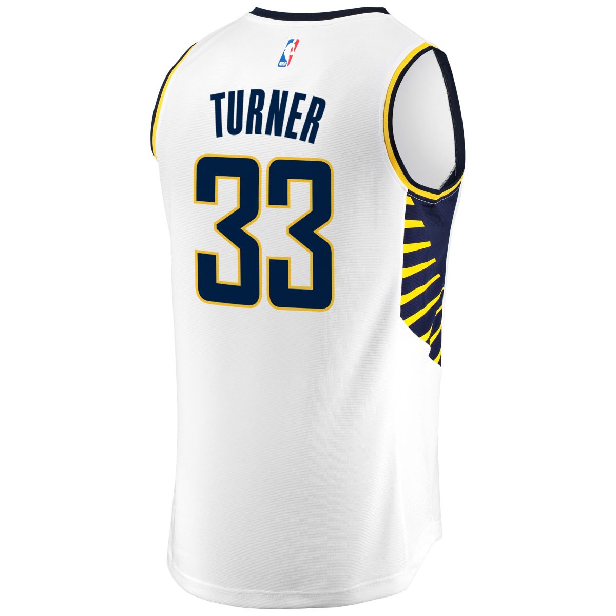 NBA men8217s indiana pacers myles turner fanatics white fast break replica jersey – association edition Collection - Official Jerseys & Hats | NBA Store