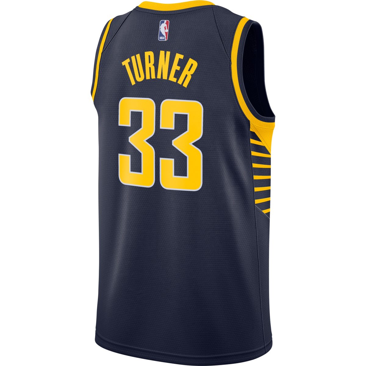 NBA men8217s indiana pacers myles turner nike navy swingman jersey – icon edition Collection - Official Jerseys & Hats | NBA Store