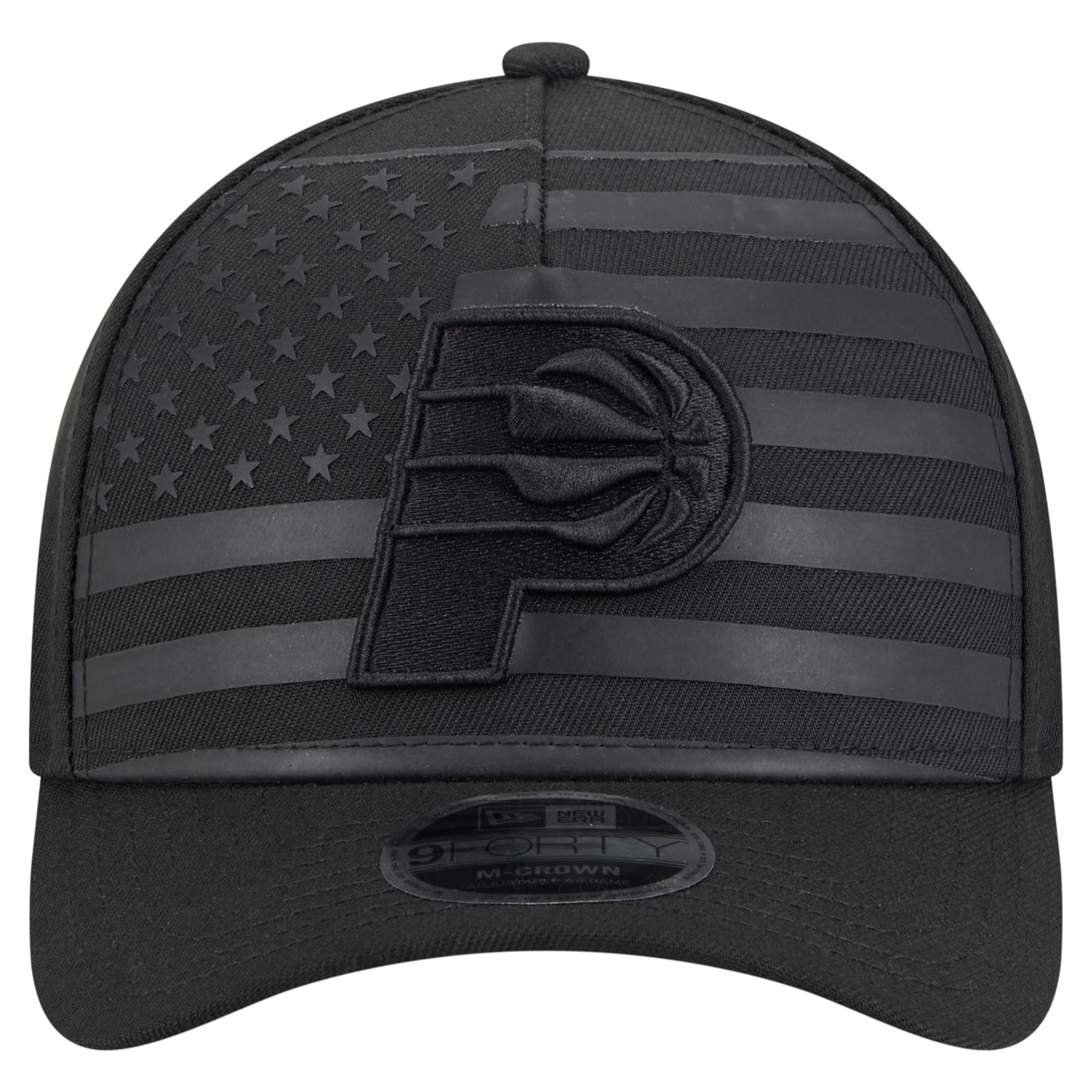 NBA men8217s indiana pacers new era black game day flag a-frame 9forty adjustable hat Collection - Official Jerseys & Hats | NBA Store