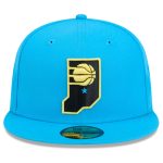 NBA men8217s indiana pacers new era blue 202425 city edition alternate 59fifty fitted hat Collection - Official Jerseys & Hats | NBA Store