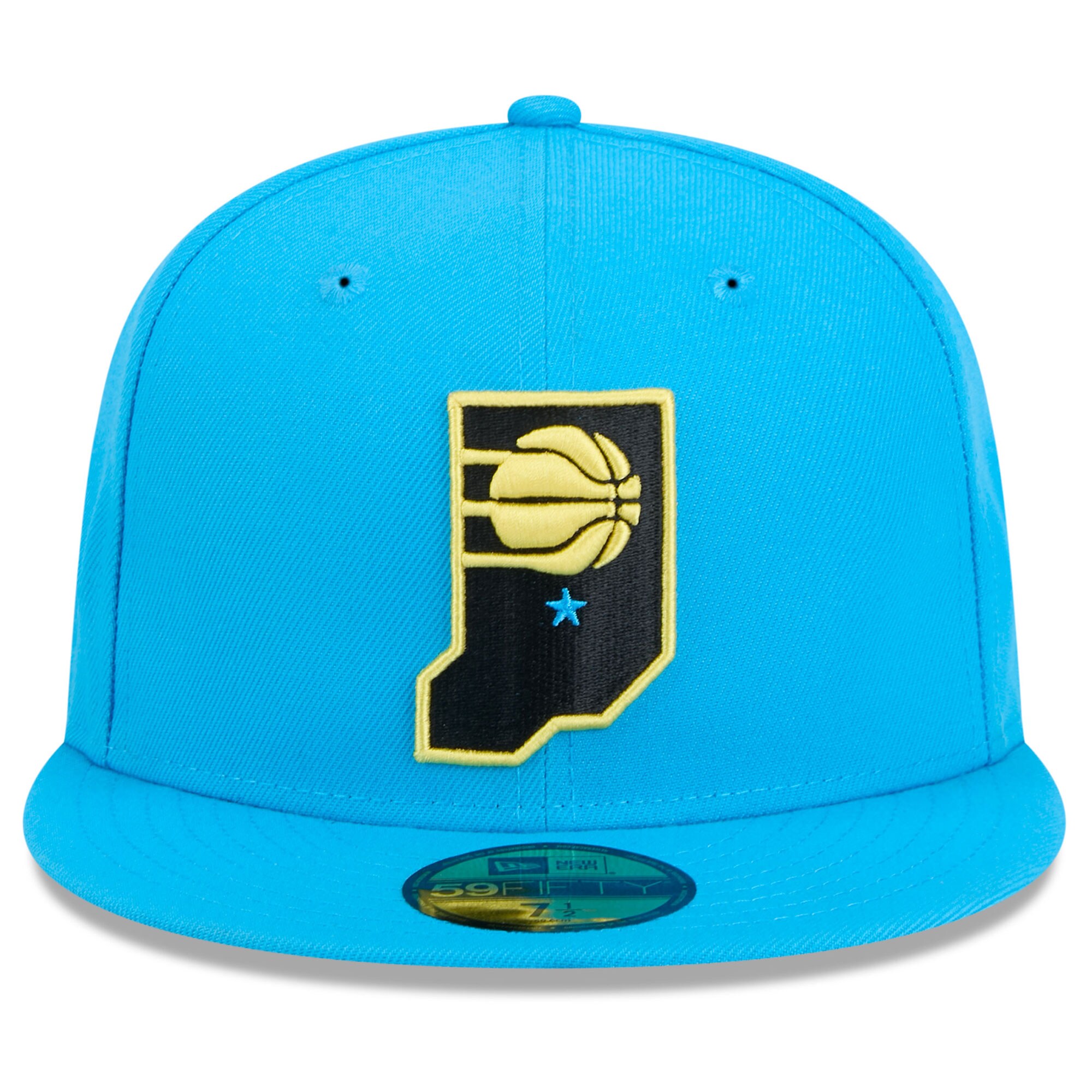 NBA men8217s indiana pacers new era blue 202425 city edition alternate 59fifty fitted hat Collection - Official Jerseys & Hats | NBA Store
