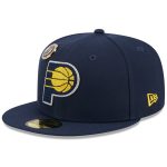 NBA men8217s indiana pacers new era navy chainstitch logo pin 59fifty fitted hat Collection - Official Jerseys & Hats | NBA Store