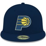 NBA men8217s indiana pacers new era navy official team color 59fifty fitted hat Collection - Official Jerseys & Hats | NBA Store
