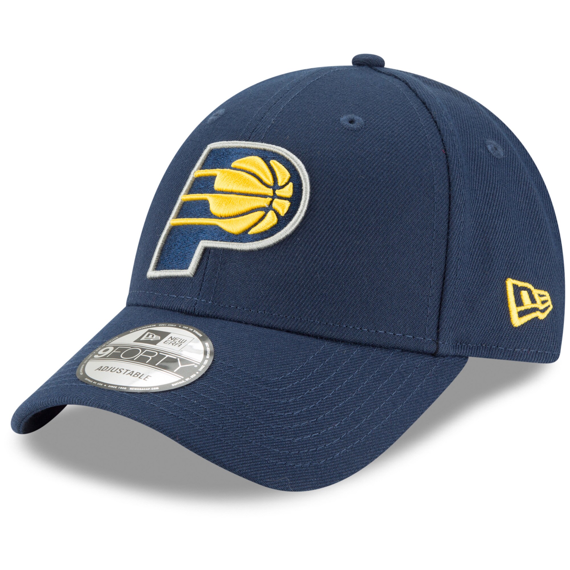 NBA men8217s indiana pacers new era navy official team color the league 9forty adjustable hat Collection - Official Jerseys & Hats | NBA Store