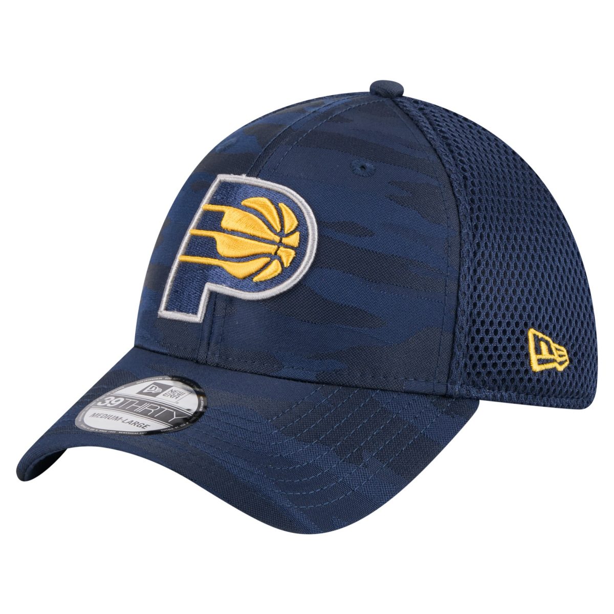 NBA men8217s indiana pacers new era navy subtle camo 39thirty flex hat Collection - Official Jerseys & Hats | NBA Store