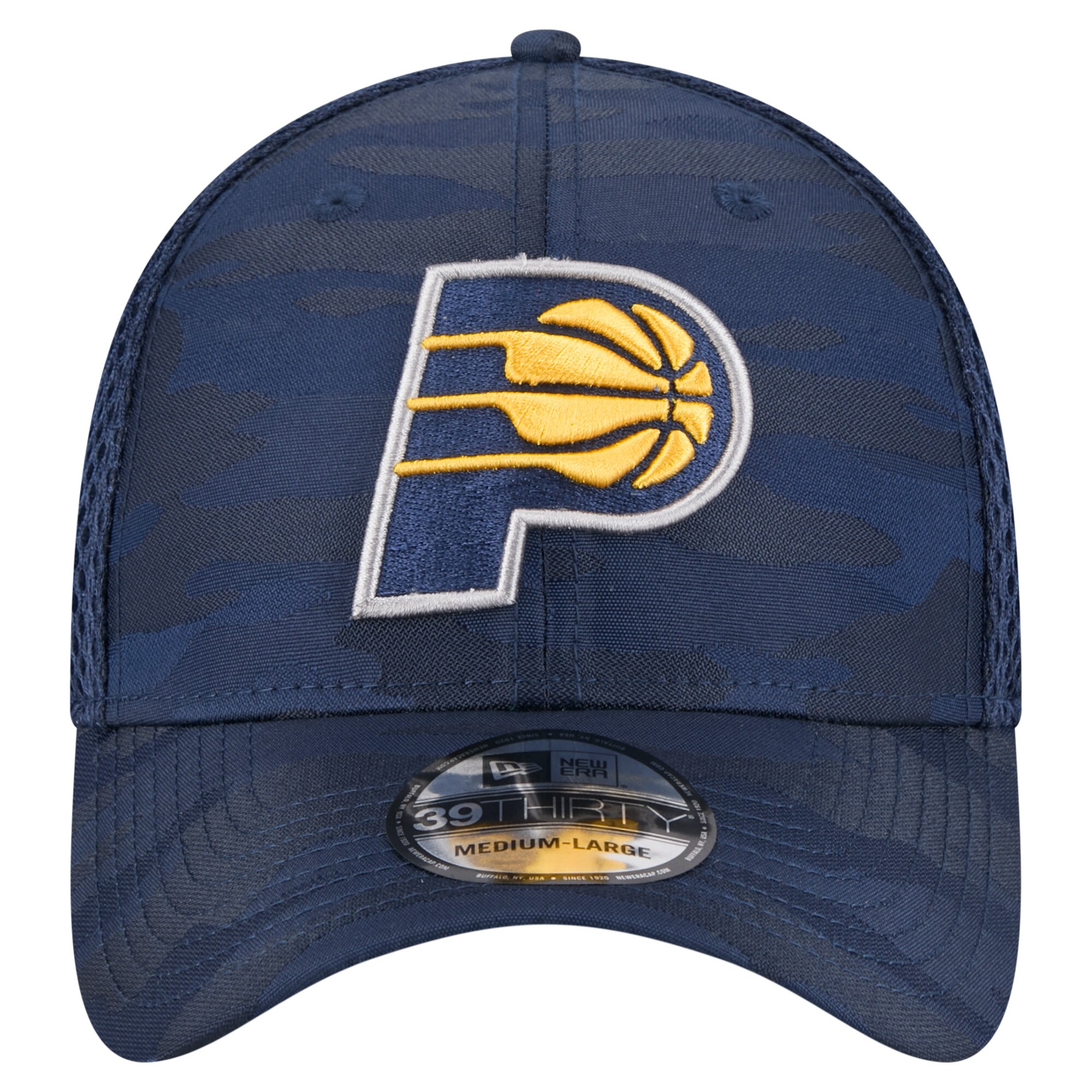 NBA men8217s indiana pacers new era navy subtle camo 39thirty flex hat Collection - Official Jerseys & Hats | NBA Store