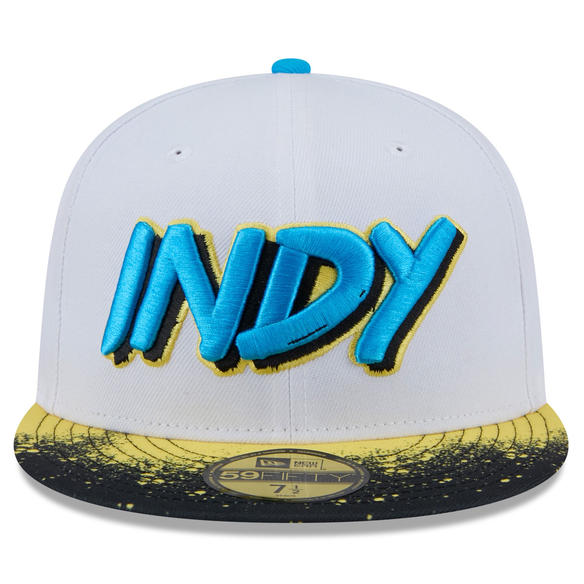NBA men8217s indiana pacers new era white 202425 city edition 59fifty fitted hat Collection - Official Jerseys & Hats | NBA Store