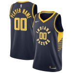 NBA men8217s indiana pacers nike navy 202021 swingman custom jersey – icon edition Collection - Official Jerseys & Hats | NBA Store