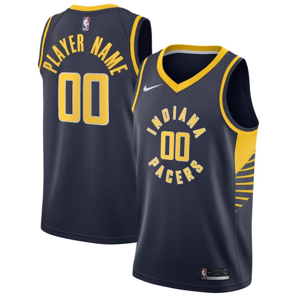 NBA men8217s indiana pacers nike navy 202021 swingman custom jersey – icon edition Collection - Official Jerseys & Hats | NBA Store