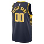 NBA men8217s indiana pacers nike navy 202021 swingman custom jersey – icon edition Collection - Official Jerseys & Hats | NBA Store