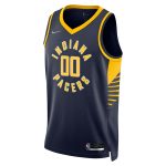 NBA men8217s indiana pacers nike navy 202122 diamond swingman custom jersey – icon edition Collection - Official Jerseys & Hats | NBA Store