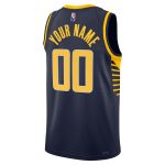 NBA men8217s indiana pacers nike navy 202122 diamond swingman custom jersey – icon edition Collection - Official Jerseys & Hats | NBA Store