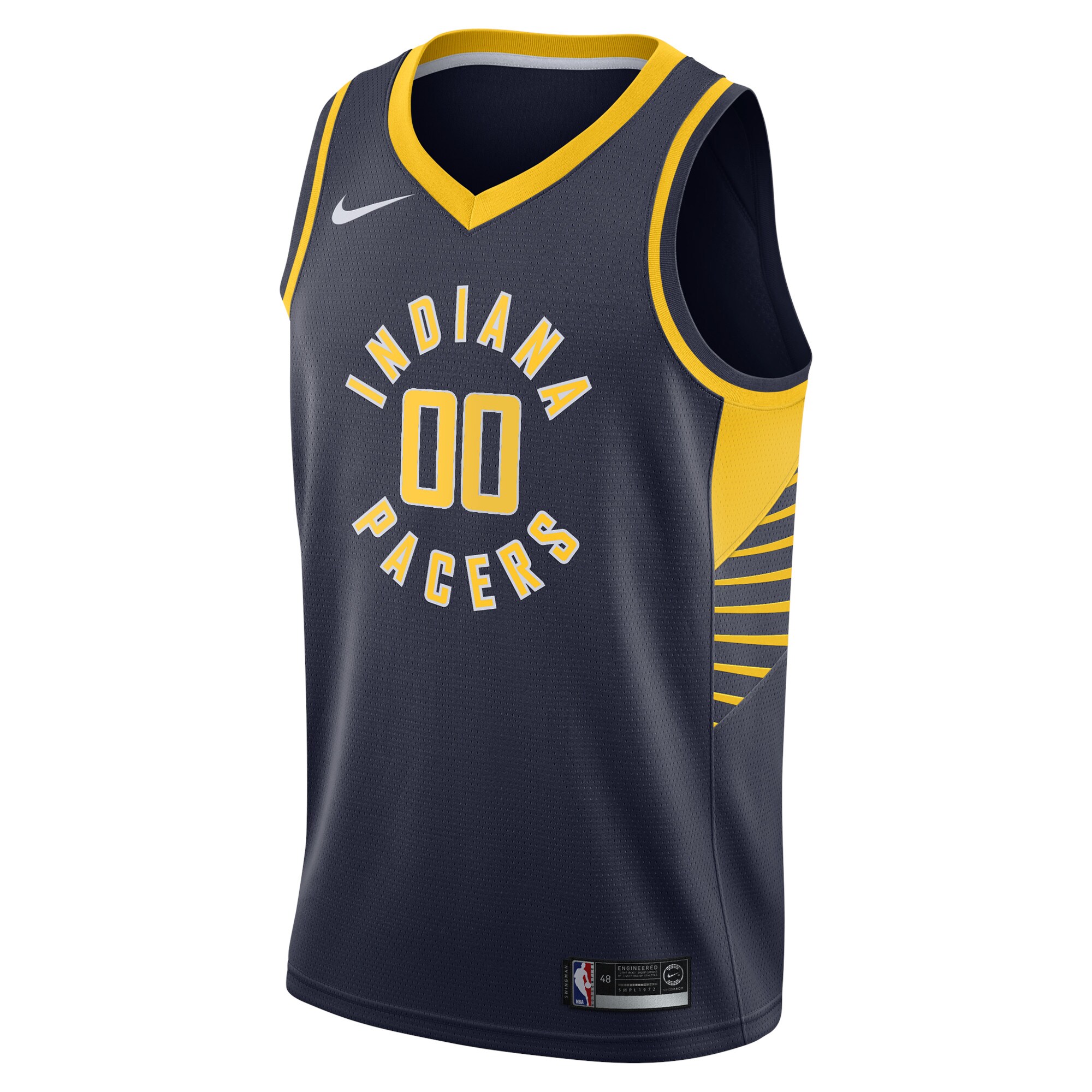 NBA men8217s indiana pacers nike navy swingman custom jersey – icon edition Collection - Official Jerseys & Hats | NBA Store