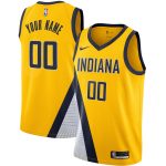 NBA men8217s indiana pacers nike yellow 201920 custom swingman jersey – statement edition Collection - Official Jerseys & Hats | NBA Store