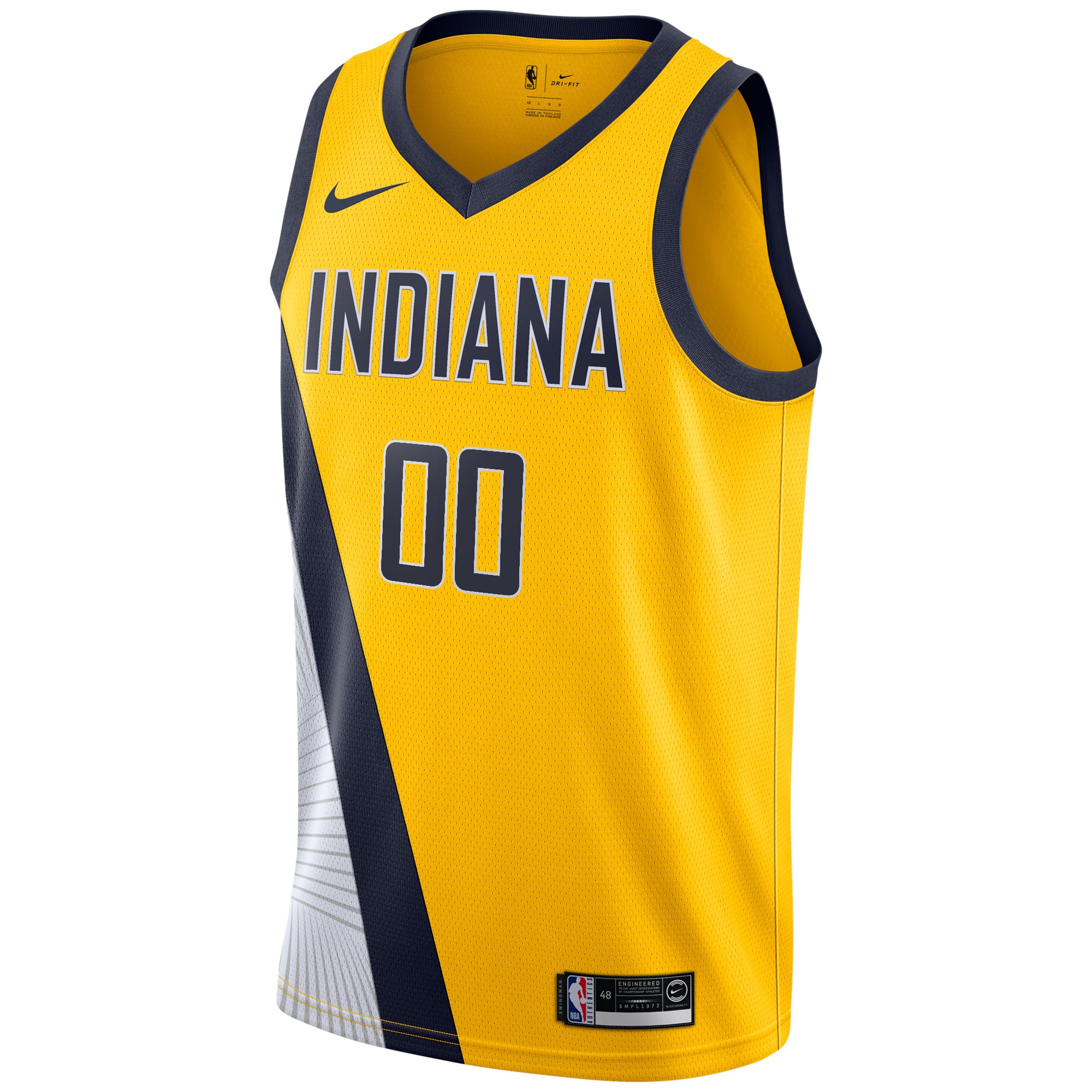 NBA men8217s indiana pacers nike yellow 201920 custom swingman jersey – statement edition Collection - Official Jerseys & Hats | NBA Store