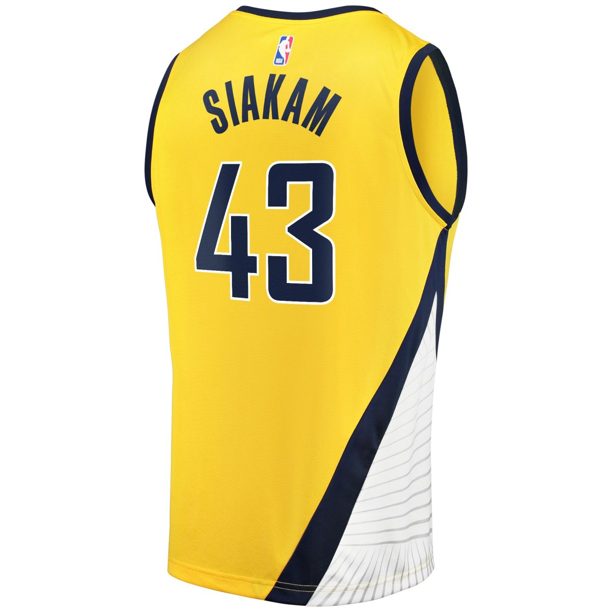 NBA men8217s indiana pacers pascal siakam fanatics gold fast break player jersey – statement edition Collection - Official Jerseys & Hats | NBA Store
