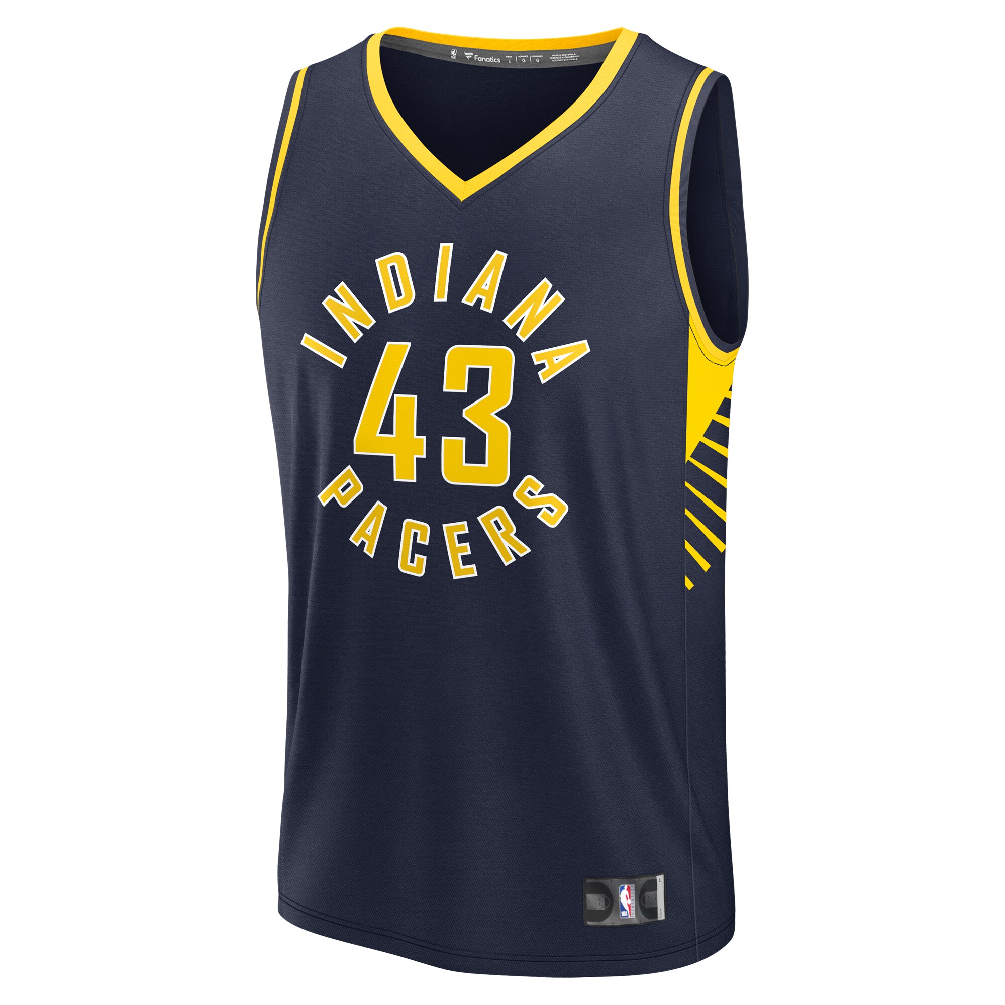 NBA men8217s indiana pacers pascal siakam fanatics navy fast break player jersey – icon edition Collection - Official Jerseys & Hats | NBA Store