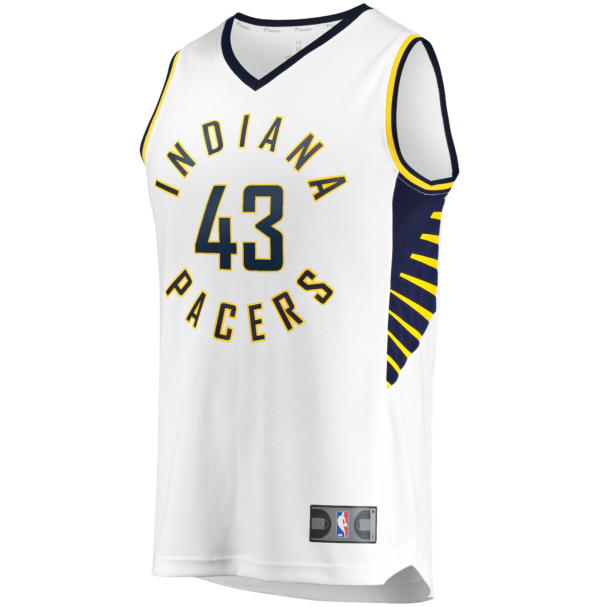 NBA men8217s indiana pacers pascal siakam fanatics white fast break player jersey – association edition Collection - Official Jerseys & Hats | NBA Store