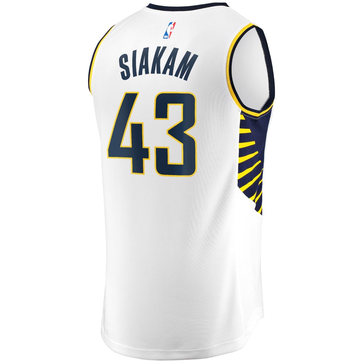 NBA men8217s indiana pacers pascal siakam fanatics white fast break player jersey – association edition Collection - Official Jerseys & Hats | NBA Store