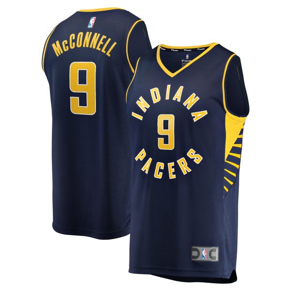 NBA men8217s indiana pacers t.j. mcconnell fanatics navy fast break player replica jersey – icon edition Collection - Official Jerseys & Hats | NBA Store