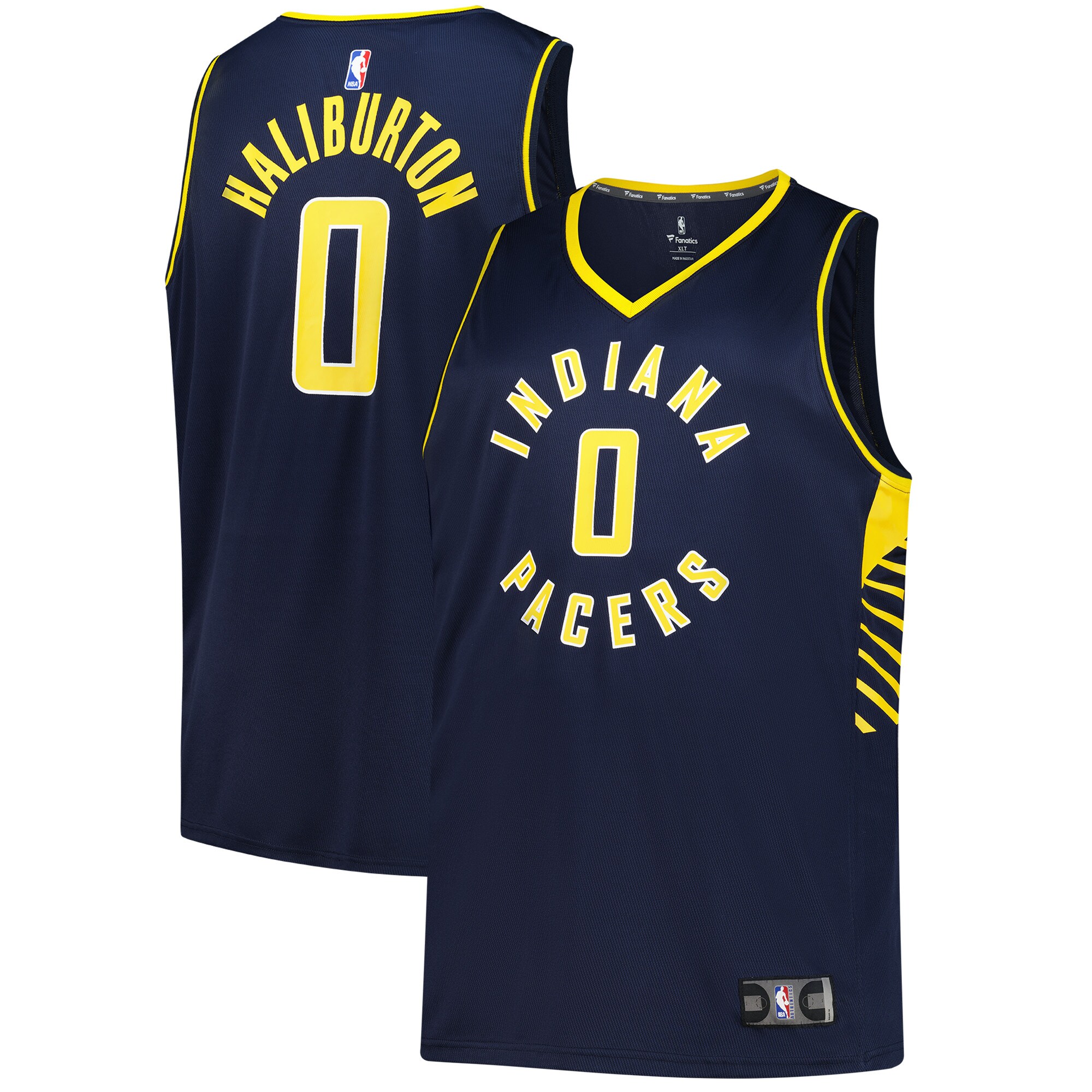 NBA men8217s indiana pacers tyrese haliburton fanatics navy big amp tall fast break jersey – icon edition Collection - Official Jerseys & Hats | NBA Store
