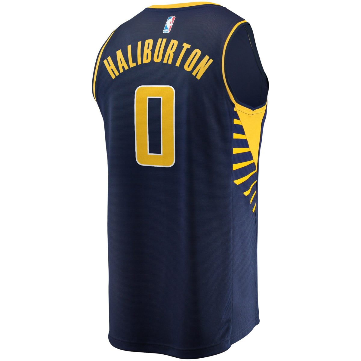 NBA men8217s indiana pacers tyrese haliburton fanatics navy fast break replica jersey – icon edition Collection - Official Jerseys & Hats | NBA Store