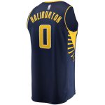 NBA men8217s indiana pacers tyrese haliburton fanatics navy fast break replica jersey – icon edition Collection - Official Jerseys & Hats | NBA Store