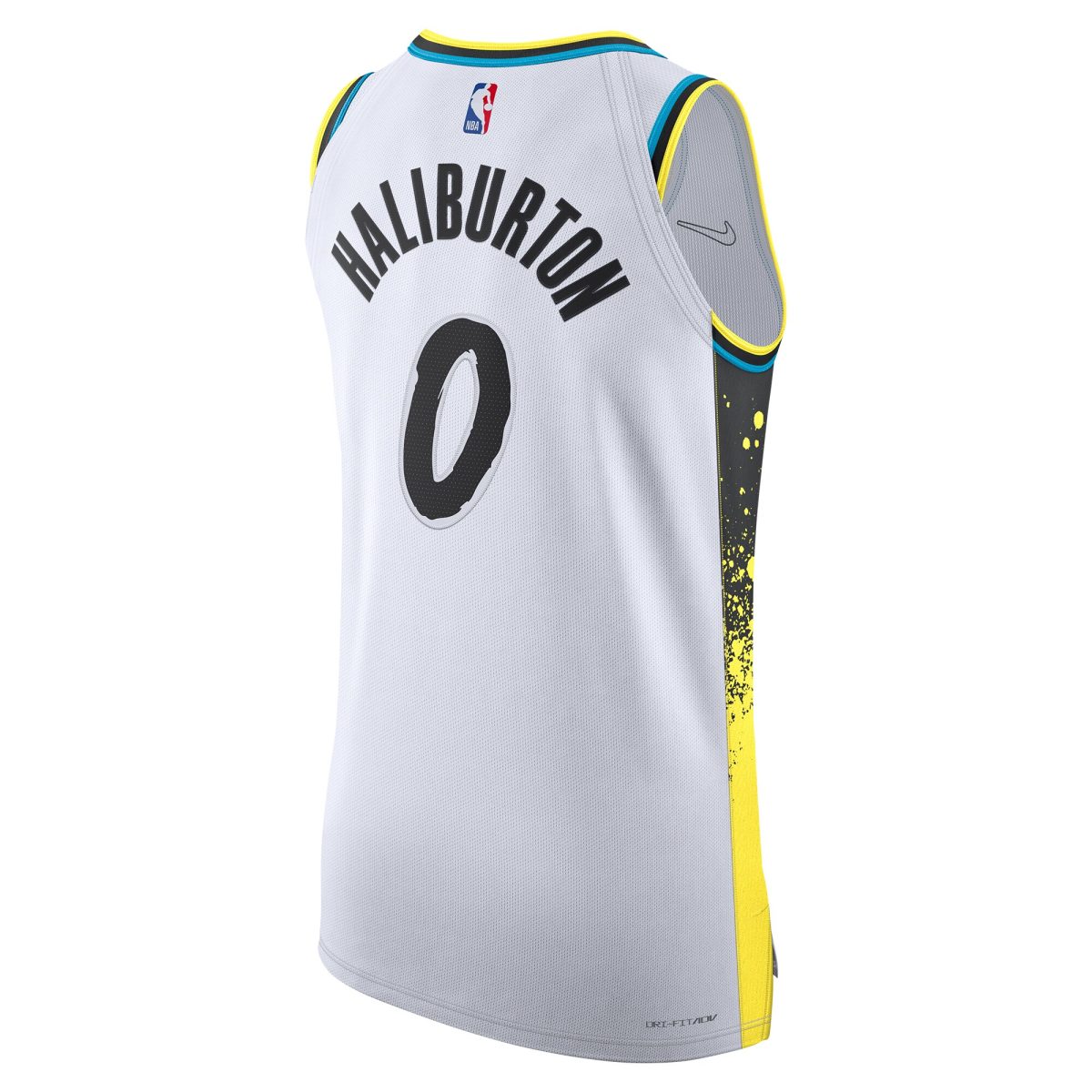NBA men8217s indiana pacers tyrese haliburton nike white 202425 authentic player jersey – city edition Collection - Official Jerseys & Hats | NBA Store
