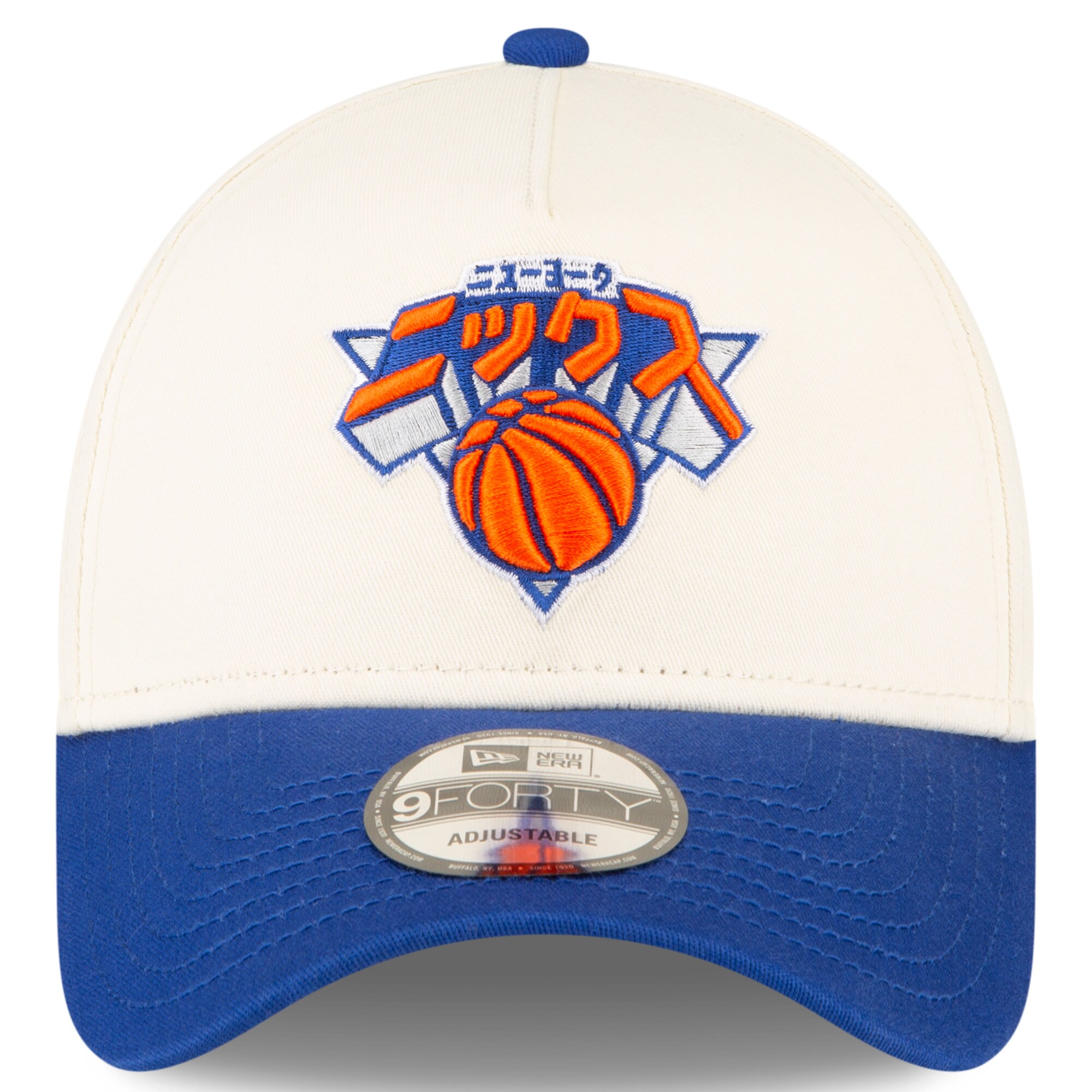 NBA men8217s new york knicks new era x hyperfly katakana collection whiteblue a-frame 9forty adjustable hat Collection - Official Jerseys & Hats | NBA Store