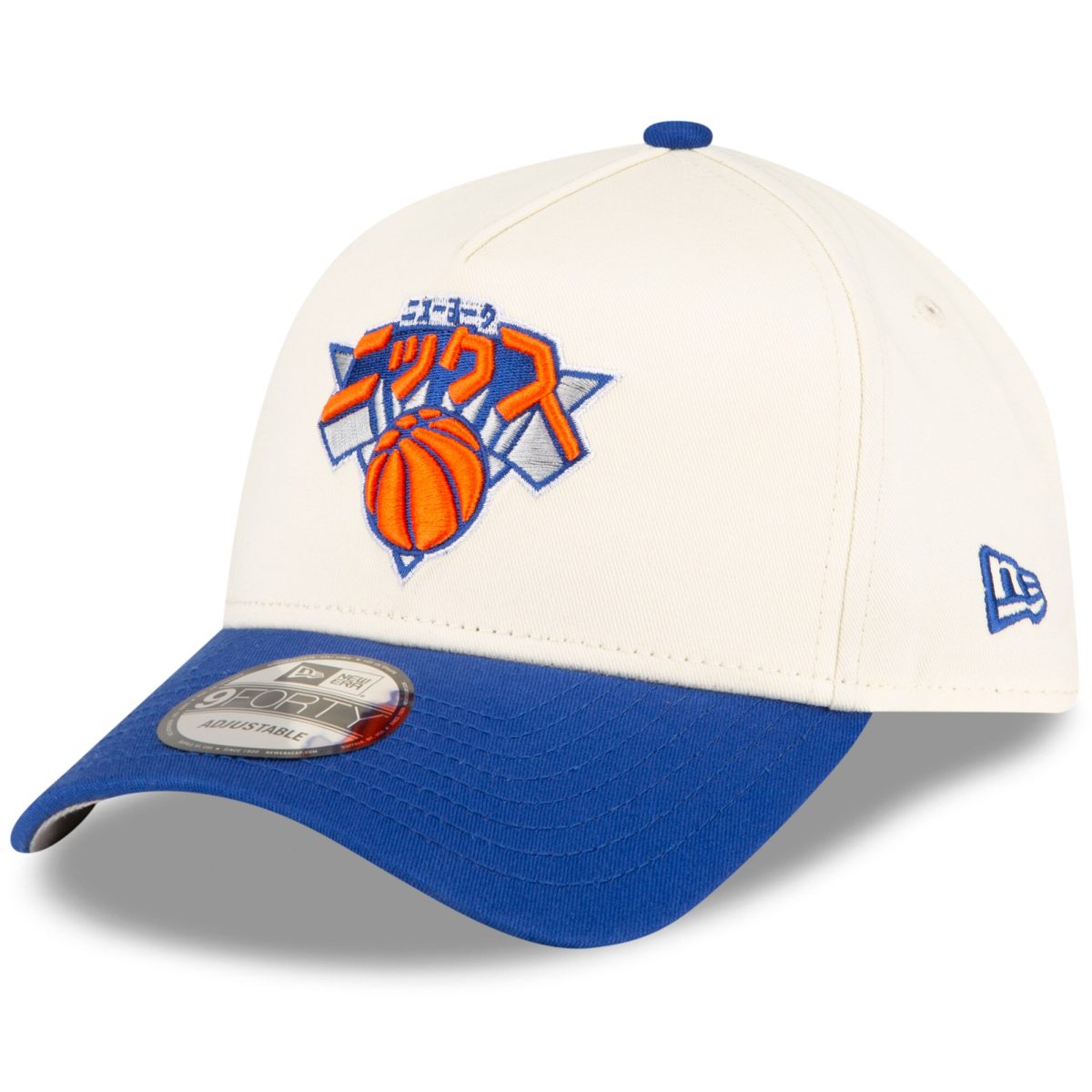 NBA men8217s new york knicks new era x hyperfly katakana collection whiteblue a-frame 9forty adjustable hat Collection - Official Jerseys & Hats | NBA Store