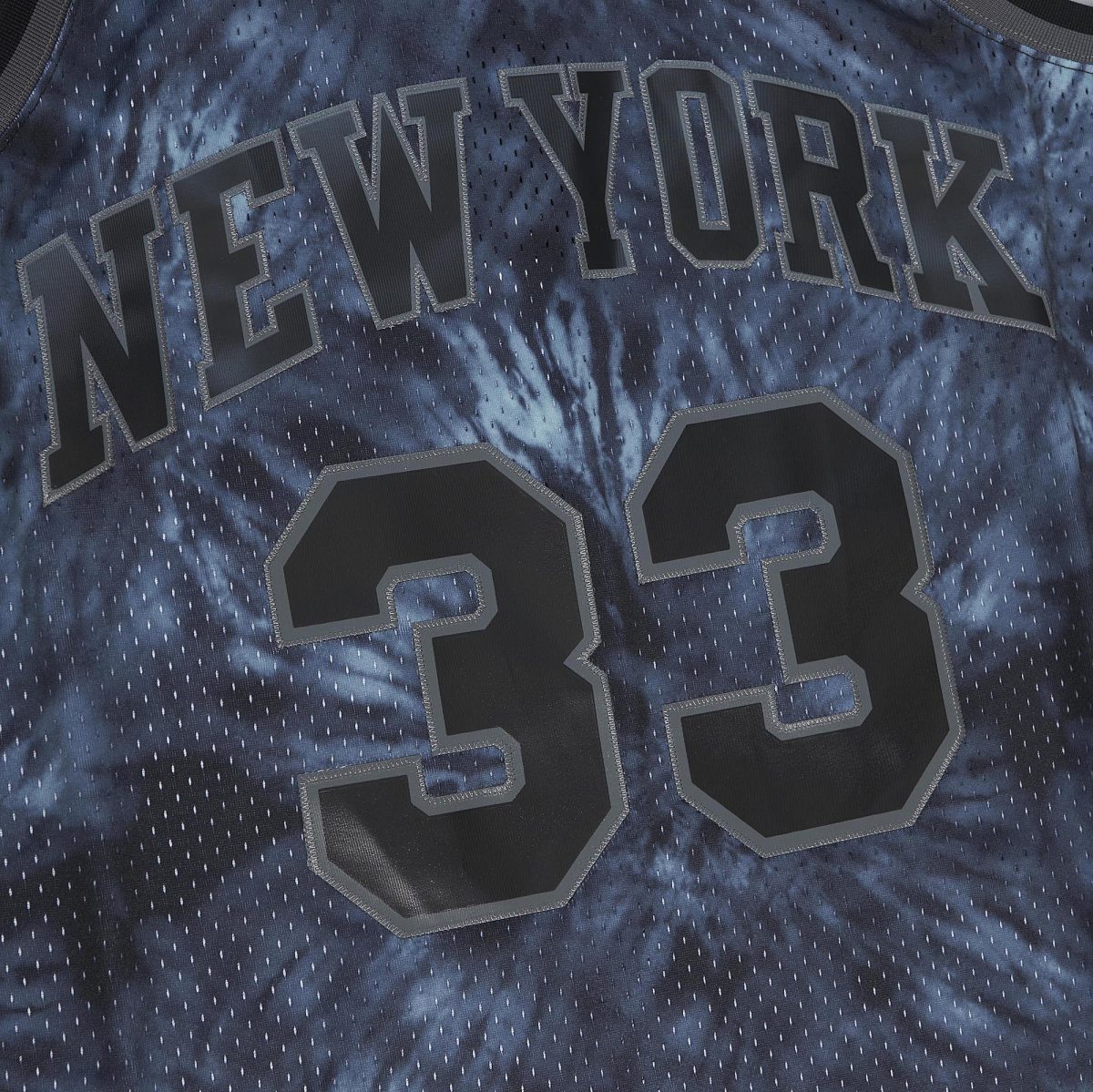 NBA men8217s new york knicks patrick ewing mitchell amp ness black hardwood classics 199192 tie-dye swingman jersey Collection - Official Jerseys & Hats | NBA Store