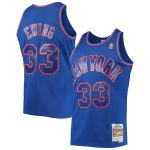 NBA men8217s new york knicks patrick ewing mitchell amp ness blue 199697 hardwood classics swingman jersey Collection - Official Jerseys & Hats | NBA Store