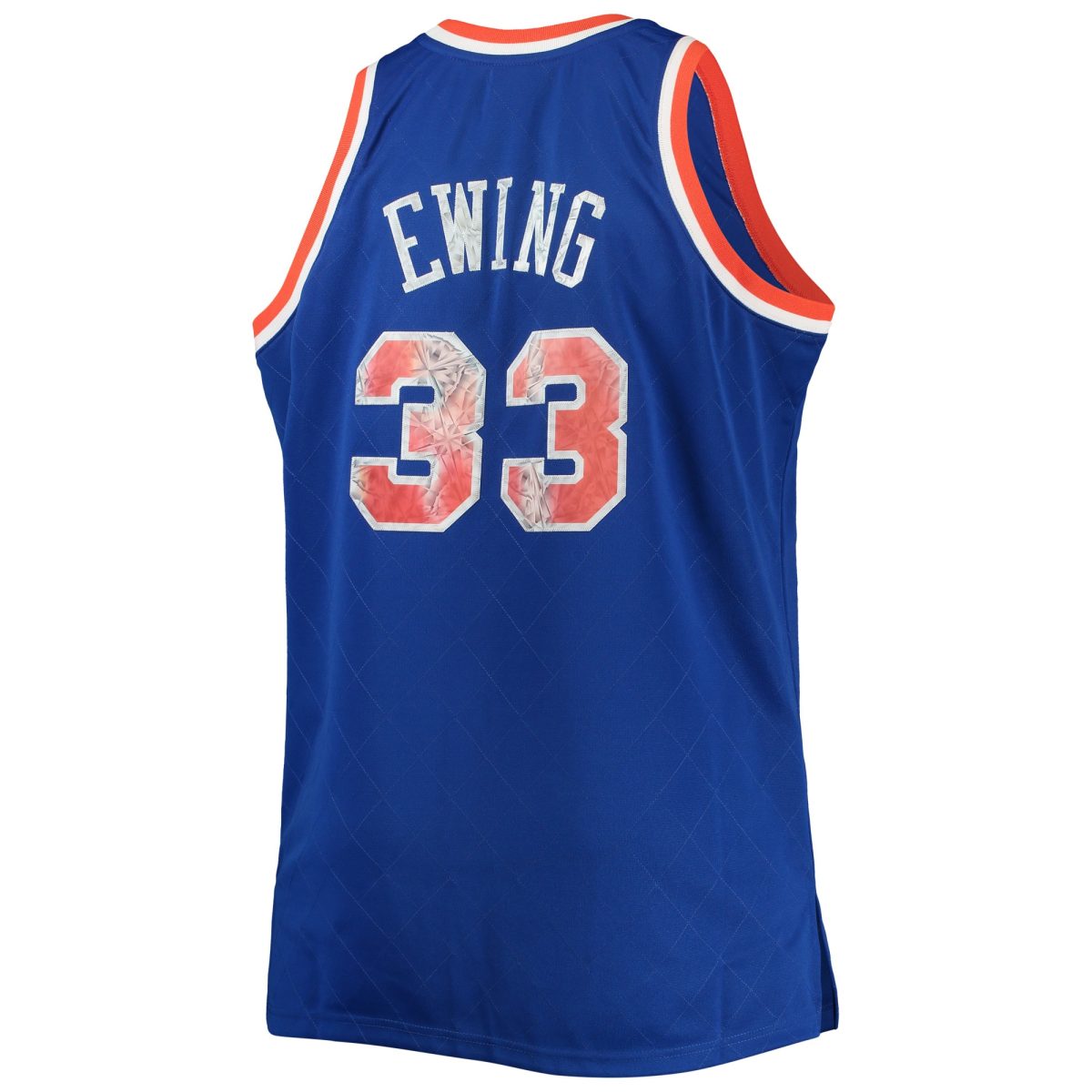 NBA men8217s new york knicks patrick ewing mitchell amp ness blue big amp tall 199192 nba 75th anniversary diamond swingman jersey Collection - Official Jerseys & Hats | NBA Store