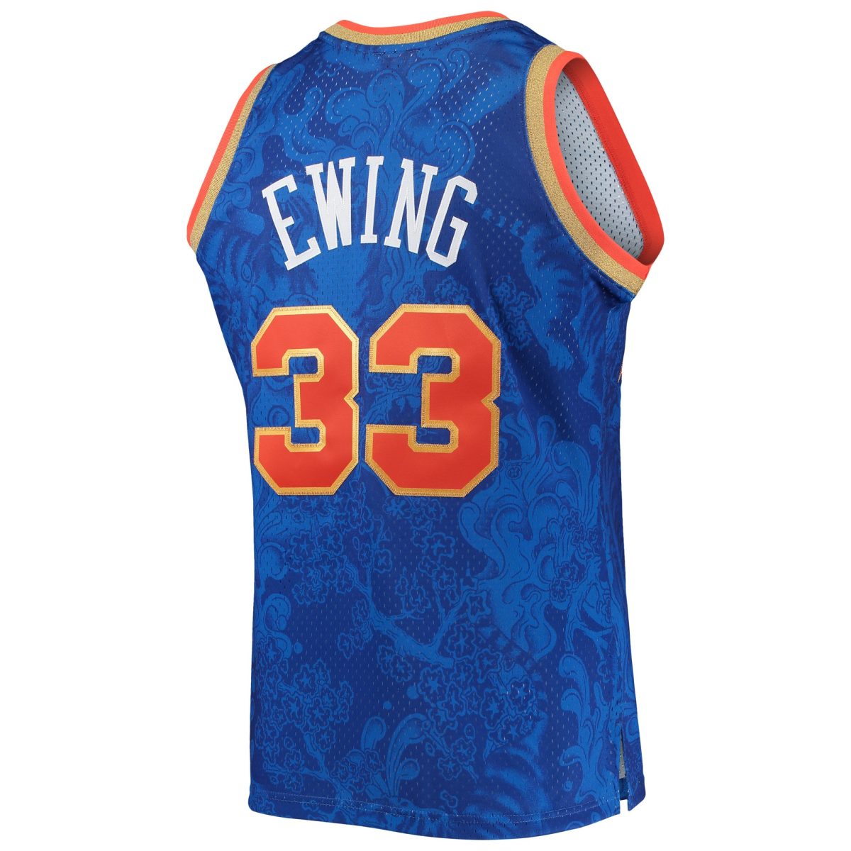 NBA men8217s new york knicks patrick ewing mitchell amp ness blue hardwood classics 199192 lunar new year swingman jersey Collection - Official Jerseys & Hats | NBA Store